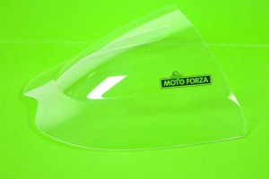 Aprilia Tuono 1000R 2003-2005 Plexi racing pro masku štítek racing Motoforza - ořezané - čiré
