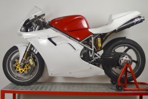 Ducati, 748-916-996-998, 2002 / Vrchní díl racing - malý, GFK na moto