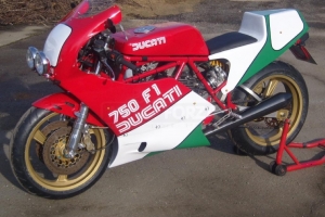 Ducati F1 750cc 1985-1988  díly Motoforza na moto - TT 600 rám