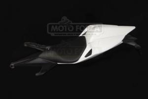 Ducati 1199,899 Panigale 2012-2014 Sedlo original polster - cestovní verze - GFK - ukázka na originál rámu