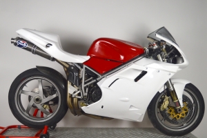 Ducati, 748,916,996 998 , 95-03 / Sedlo racing AMA SBK - 2 výdechy  GFK - na moto