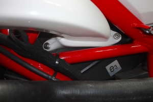 ukázka na Ducati 1098 - levá strana