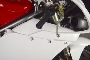 Ducati, 996R 998  boční díl L racing,  GFK - díly Motoforza na moto