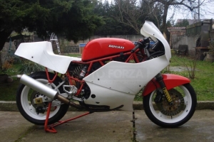 Ducati F1 750cc 1985-1988  díly Motoforza na moto Ducati 900SS 89
