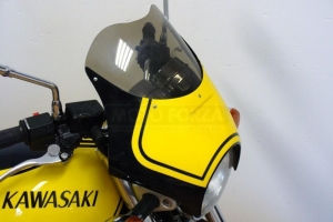 štítek maskam UNI, GFK na Kawasaki Zephyr 1100