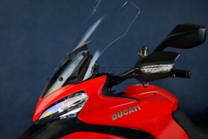  Ducati Multistrada 1200 2013-2014 Plexi touring -ukázka čiré
