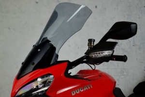  Ducati Multistrada 1200 2013-2014 Plexi touring -ukázka  lehký kouř