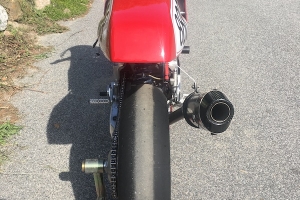 Sedlo racing - velký NT650 SUPERTWIN  na moto Honda RC31 HAWK 650, NT 650