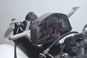 Honda CBR 600 RR 2013-2020 Držák otáčkoměru Racing s náfukem GFK - SET