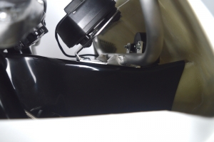 Honda CBR 600 RR 2013-2020 Držák otáčkoměru Racing s náfukem GFK - SET
