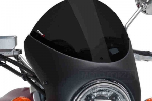 UNI Polokapotáž CAFE RACER RETRO - SET - Honda CB 1000R 2018-2019  - tmavě kouřové plexi