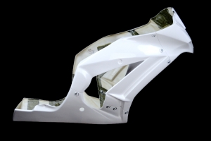 Kawasaki ZX10R 2011-2015 Přední kapotáž racing- 4-dílná vč.instalace D ring šroubů , GFK RACING