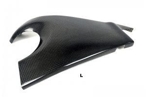 Kryt zadní vidlice - Levý- Carbon-Kevlar