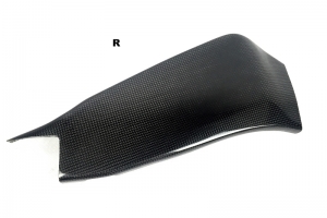 Kryt zadní vidlice - Pravý- Carbon-Kevlar