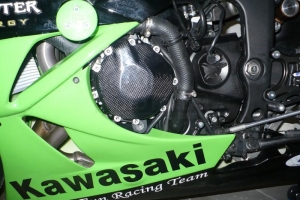 Kryt alternátoru Kawasaki ZX6R 09-12 / 636 13- ,Carbon-Kevlar na moto