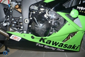 Kawasaki ZX-6R Ninja  2009-2012 kryty motoru CARBON-KEVLAR
