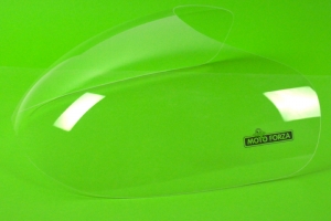 Plexisklo pro polokapotáž UNI 125-250cc Motoforza - vyřízlé  - čiré