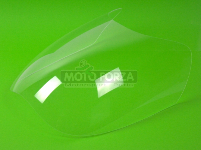 Plexisklo pro polokapotáž UNI 350-1000cc / BMW R80,90,100 - ořezané - čiré