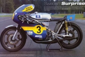 Sedlo na motocyklu Husquarna 500 1975