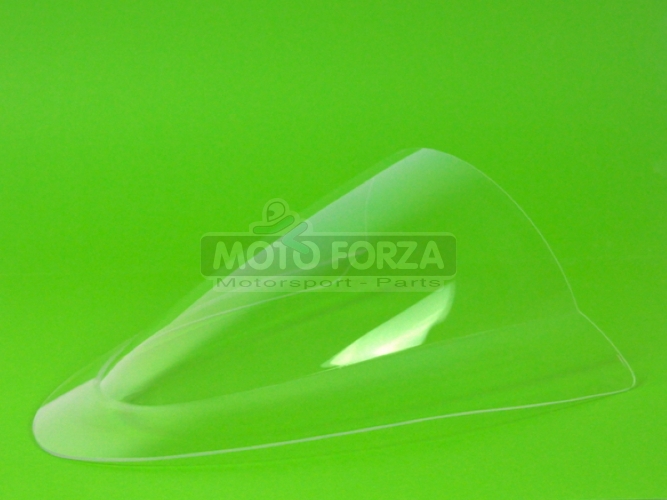 Moto 2 Suter MMX 2010 Plexi racing double bubble pro vrchní díl racing - čiré - ořízlé