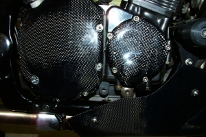 Suzuki  Bandit B6-B12 95-06 Kryty motoru CARBON-KEVLAR