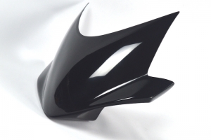 Štítek - maska Triumph 675 Street Triple 2013-2016, GFK-probarvený černý