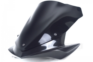 Štítek-maska s plexi TOURING -SET- Triumph 1050 Speed Triple 05-10/ Street Triple 07-11 - GFK probarvený + černé