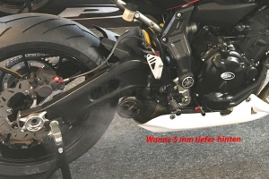 Bellypan RACING with Akrapovic exhaust