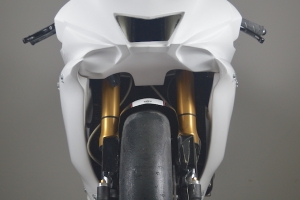 Yamaha YZF R6 2008-2016 - Držák otáčkoměru s náfukem - SET - Konverze kapotáž 2017-
