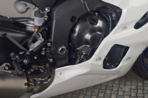  Yamaha YZF R6 2017- kryt spojky CARBON-KEVLAR na moto